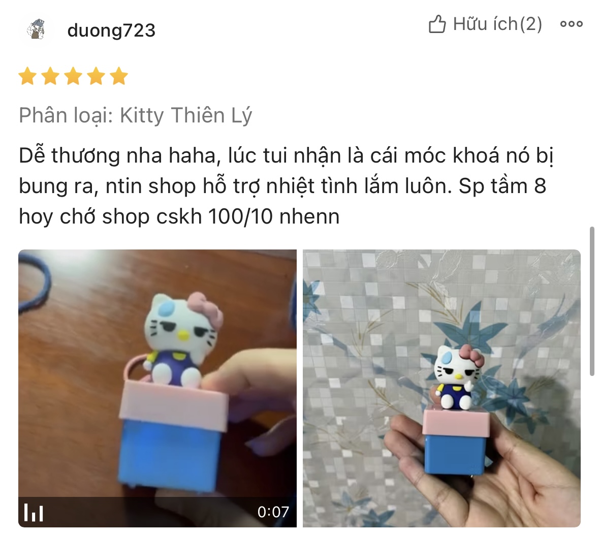 Customer review