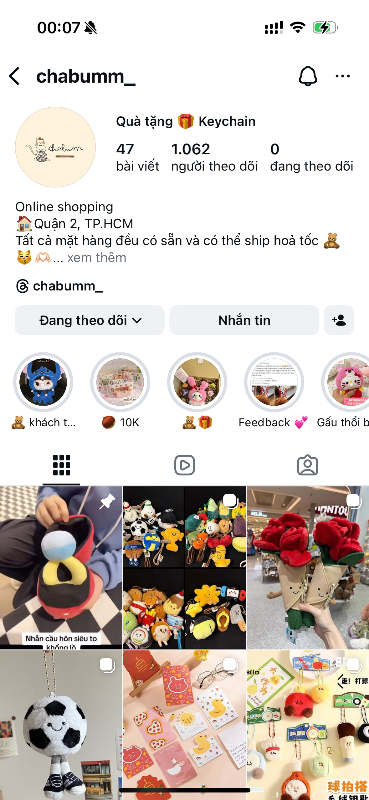 Chabum Instagram Profile