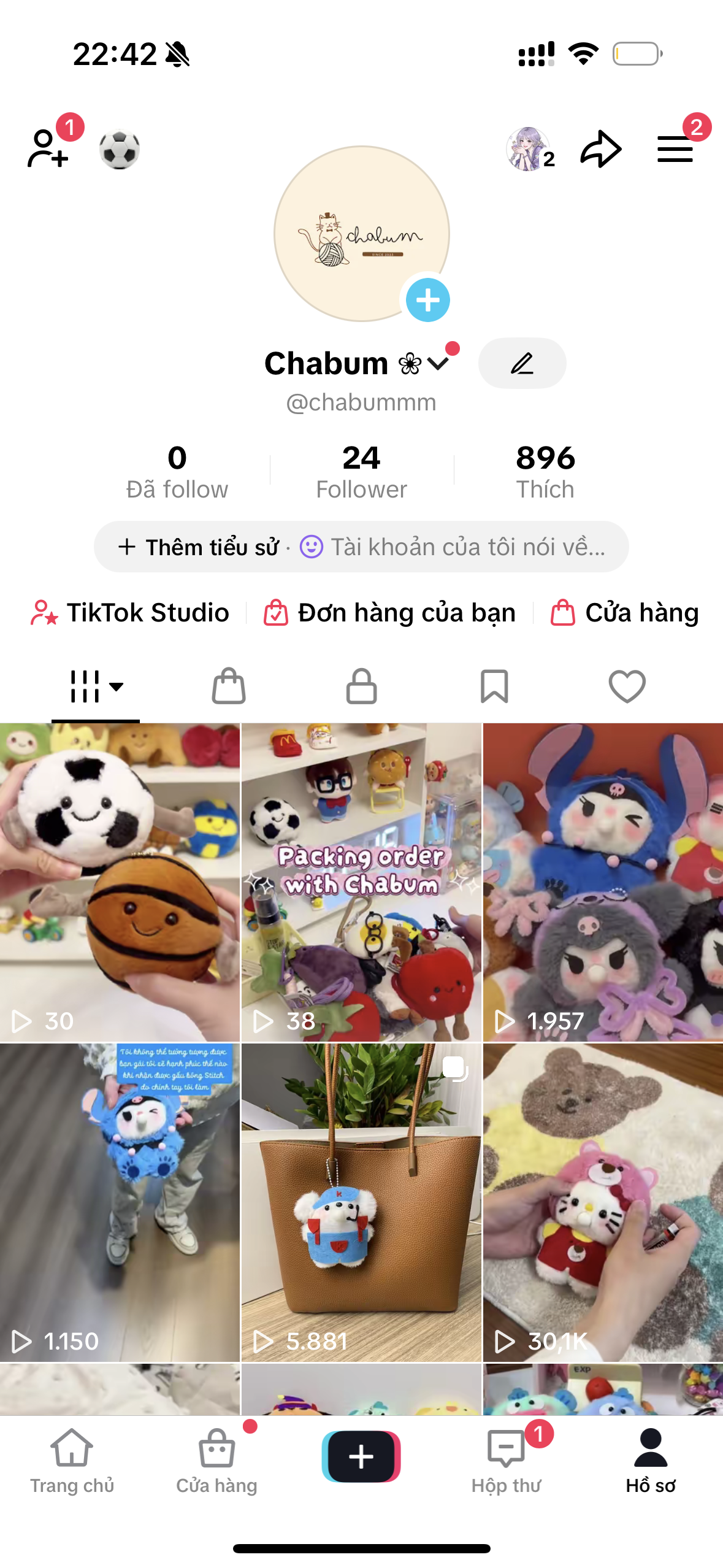 Chabum Instagram Shop