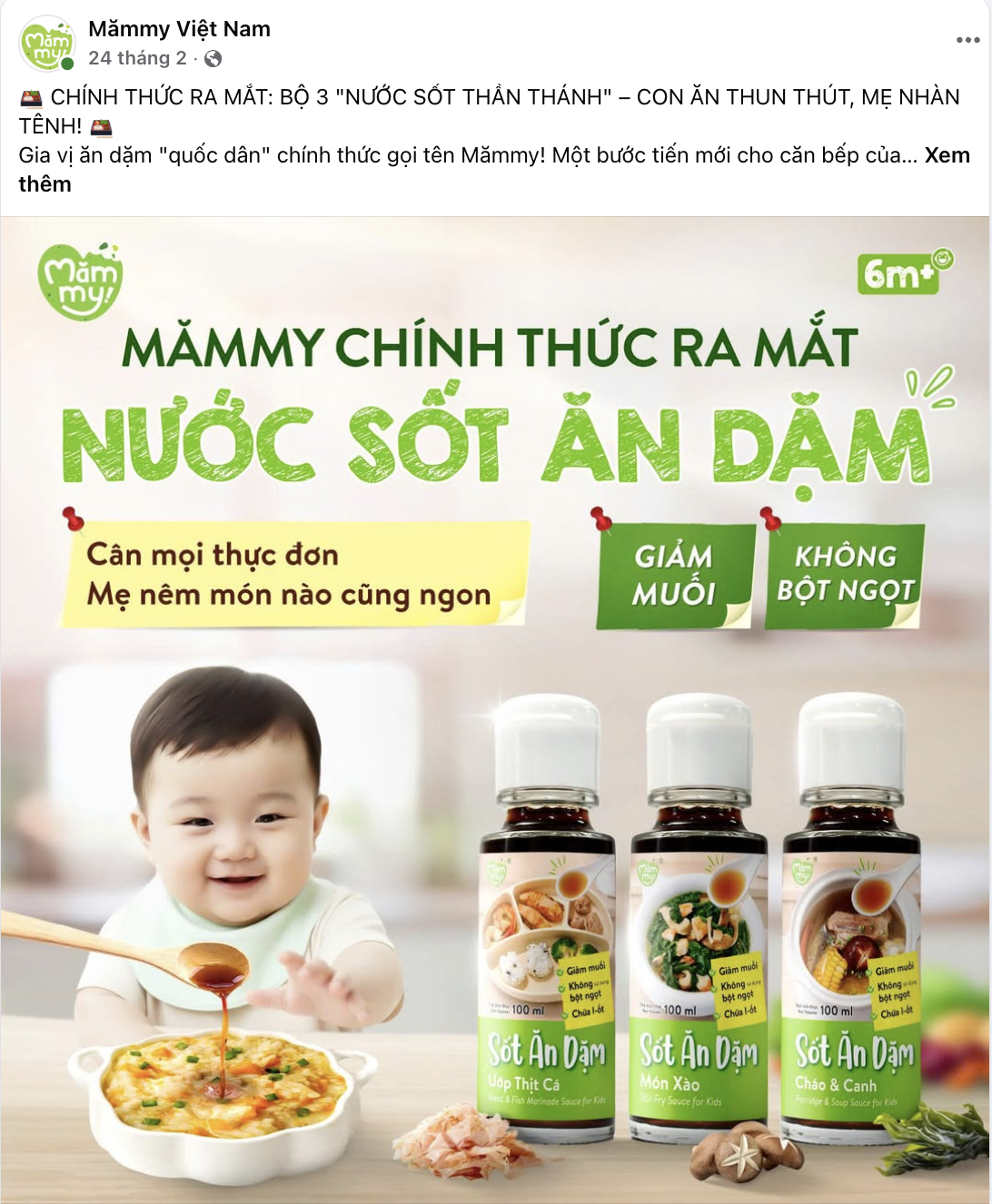 Weaning Sauce - Post Design