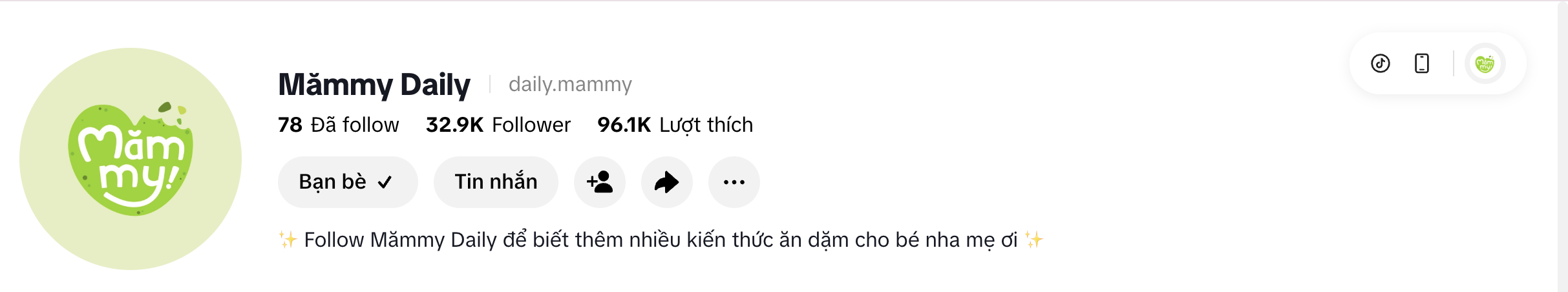 TikTok Mămmy Daily